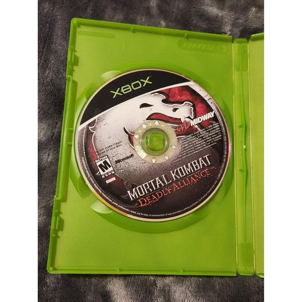 Mortal Kombat: Deadly Alliance Platinum Hits (Microsoft Xbox, 2003) DISC ONLY